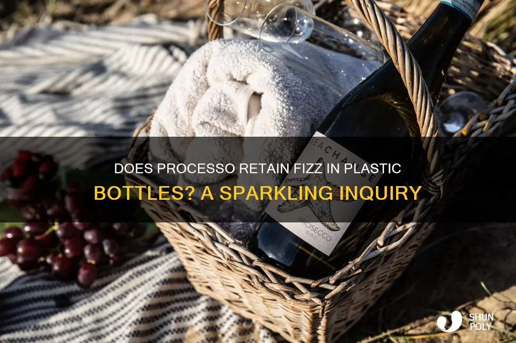 will processo stay fizzy in plastic bottle