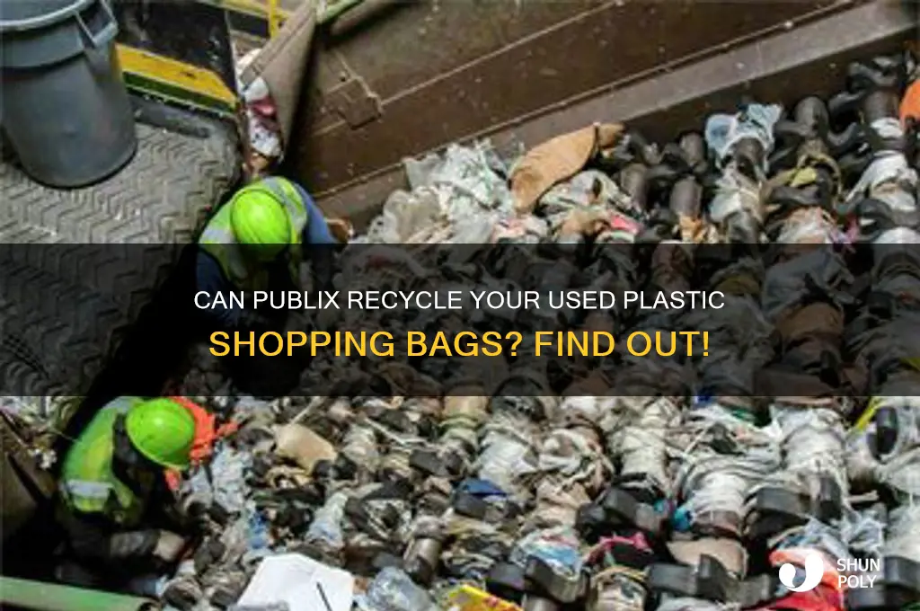 will publix take used plastic shopping bags