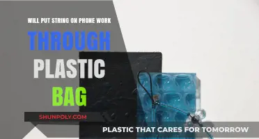 Can Phone Strings Work Through Plastic Bags? A Practical Test