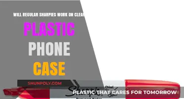 Can Regular Sharpies Decorate Clear Plastic Phone Cases Effectively?
