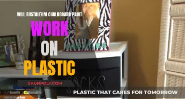 Rustoleum Chalkboard Paint: Transforming Plastic Surfaces