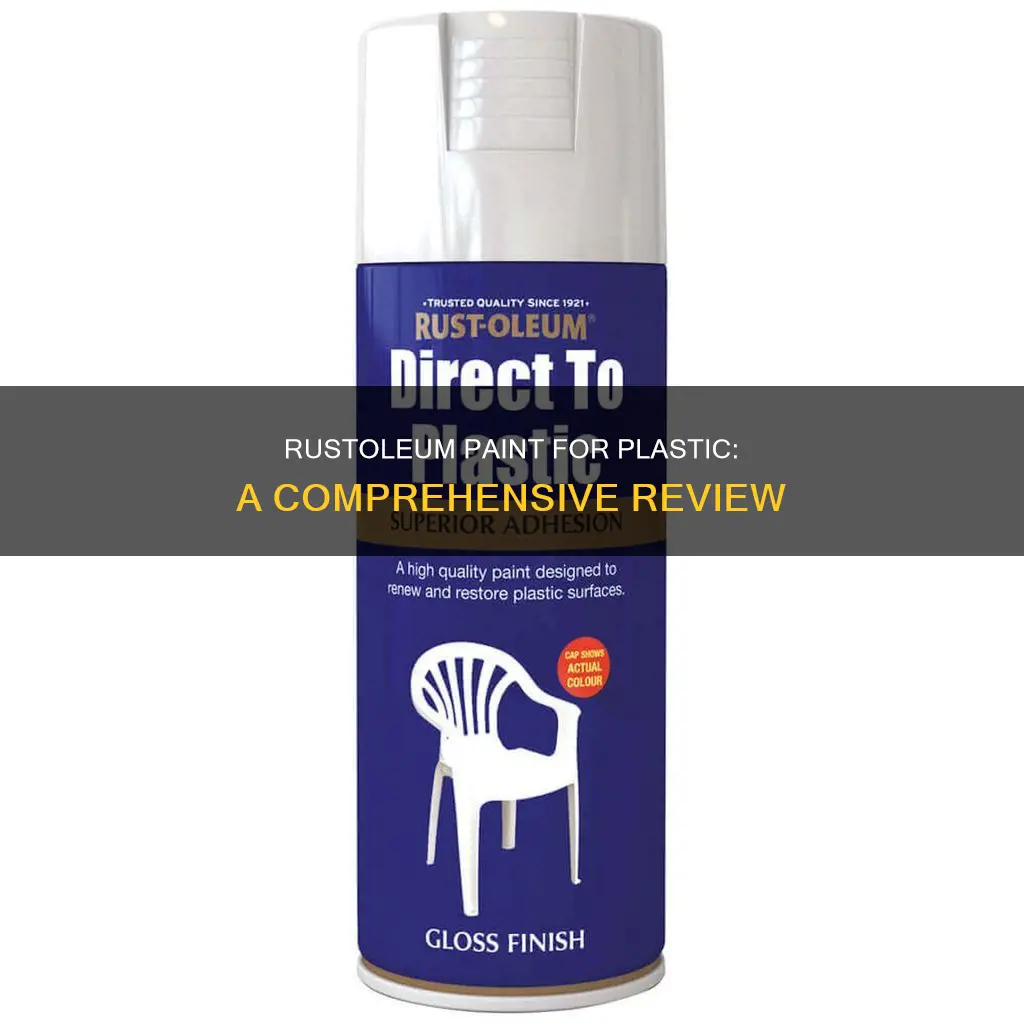 will rustoleum paint for plastic review