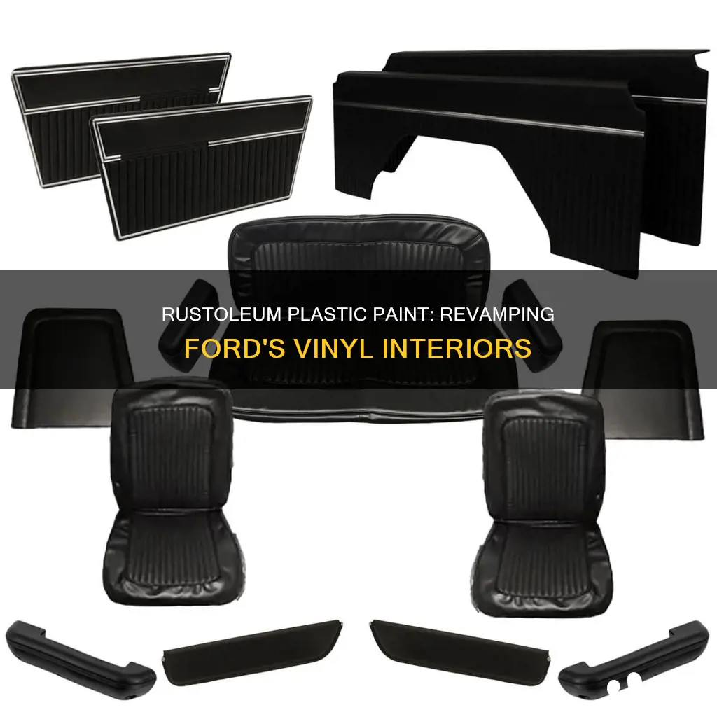 will rustoleum plastic paint work on ford vinyl interiors