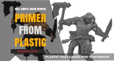 Can Simple Green Effectively Remove Primer from Plastic Surfaces?