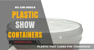 Storing Slime: Plastic Containers, Good or Bad?