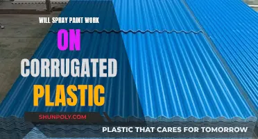 Spray Paint on Corrugated Plastic: A Good Idea?