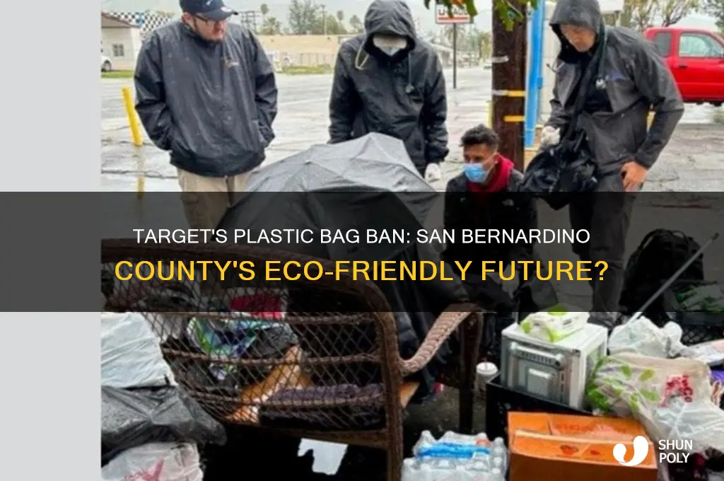 will target ban plastic bags in san bernardino county
