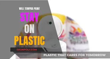 How to Make Tempra Paint Stick on Plastic