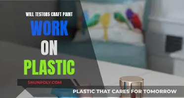 Craft Paint on Plastic: Testors Paint Compatibility