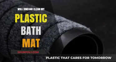 Can Vinegar Effectively Clean Your Plastic Bath Mat? Find Out Here