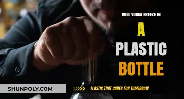 Does Vodka Freeze in Plastic Bottles? A Chilling Experiment