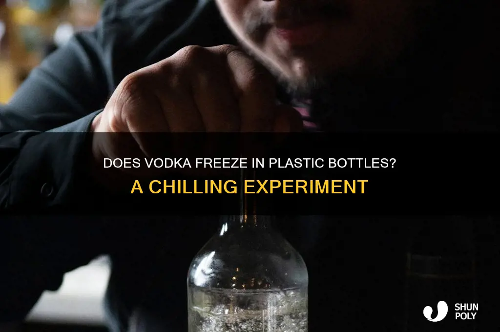 will vodka freeze in a plastic bottle