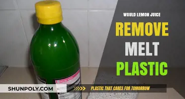Can Lemon Juice Safely Remove Melted Plastic? Surprising Facts Revealed