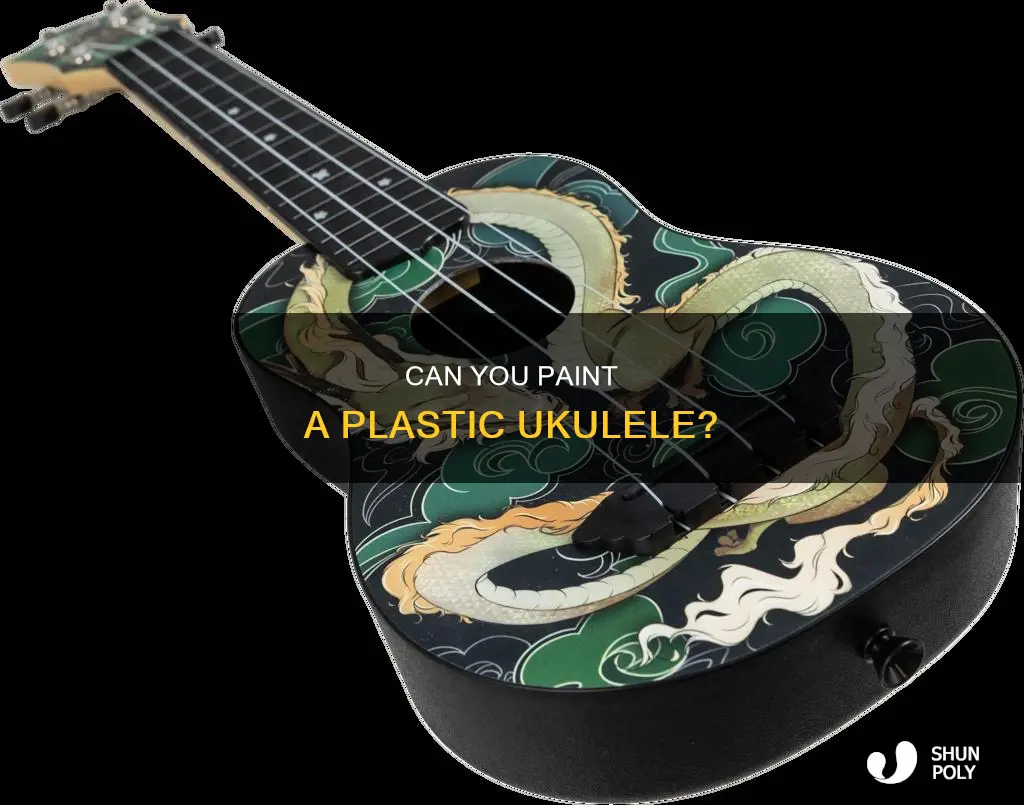 would painting a plastic ukulele ruin it