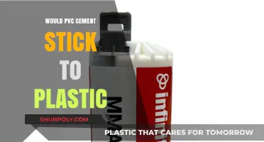 How to Stick PVC Cement to Plastic?
