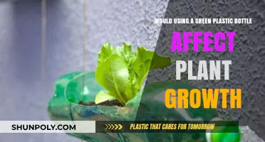 Green Plastic Bottles: Impact on Plant Growth Explored