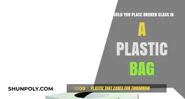 Safely Disposing Broken Glass: Should You Use a Plastic Bag?